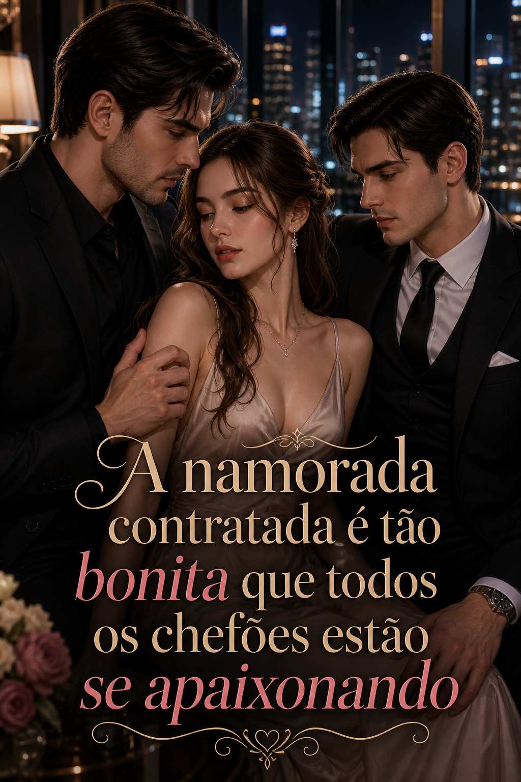 A namorada contratada é tão bonita que todos os chefões estão se apaixonando