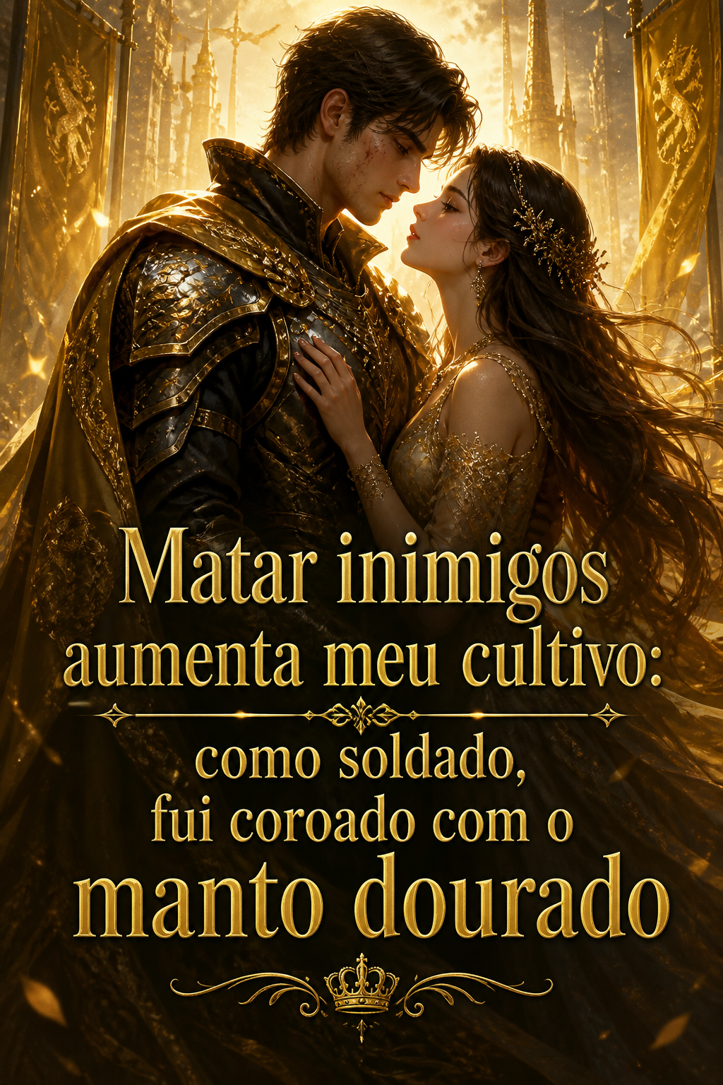 Matar inimigos aumenta meu cultivo: como soldado, fui coroado com o manto dourado